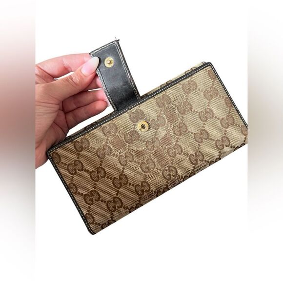 GUCCI Chihuahua GG Canvas Continental Wallet - Picture 7 of 14